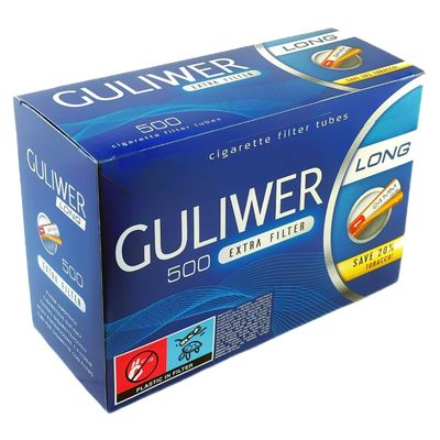 GULIWER Tubi Vuoti LONG 24x8mm 500unt x1pz GULIWER Tubi Vuoti LONG 24x8mm 500unt x1pz