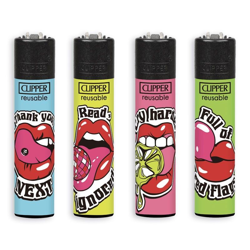 Accendino CLIPPER Large LIPS scx48pz
