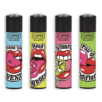 Accendino CLIPPER Large LIPS scx48pz