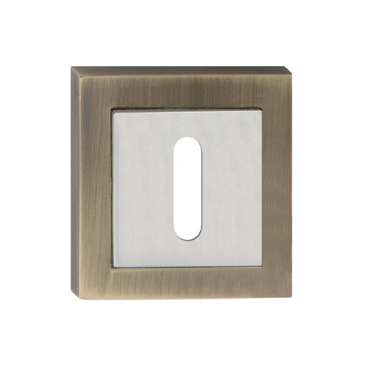 COMPLEMENTOS MANIVELAS CUADRADAS BOCALLAVE BRONCE NIQUEL SATINADO Aluminio