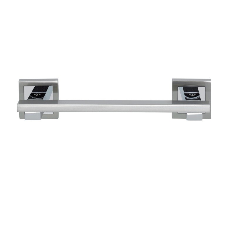 COMPLEMENTOS ASA 238 mm CUADRADA NIQUEL SATINADO CROMO BRILLO    OFERTA 1 Caja 10 Unidades