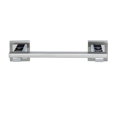 COMPLEMENTOS ASA 238 mm CUADRADA NIQUEL SATINADO CROMO BRILLO    OFERTA 1 Caja 10 Unidades