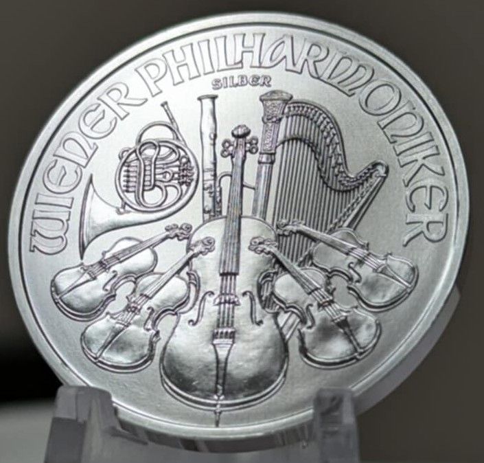 2022 1 oz Austrian Silver Philharmonic Coin (BU)