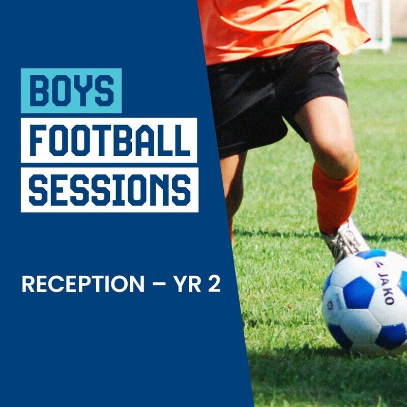 Boys Football (Reception – YR2) Saturday 14th, 21st, 28th June