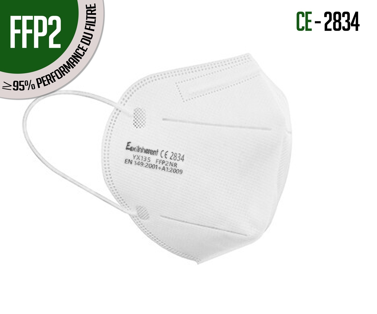Respirator masks KN95 (FFP2) – pack of 10 Respirator masks KN95 (FFP2) – pack of 10