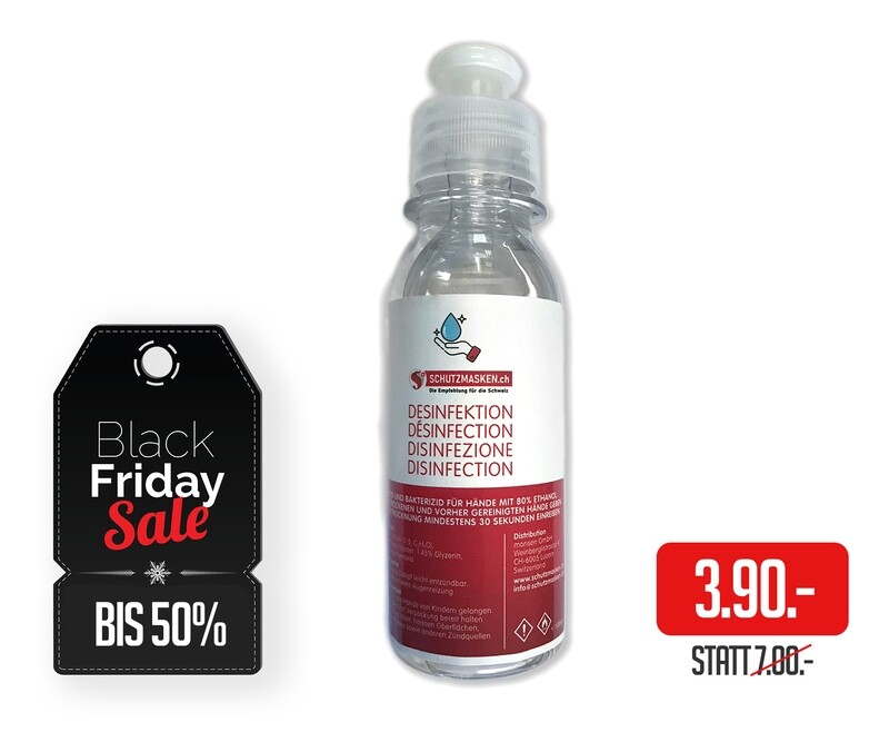 Hände Desinfektionsmittel CH Produkt 100ml Hände Desinfektionsmittel CH Produkt 100ml