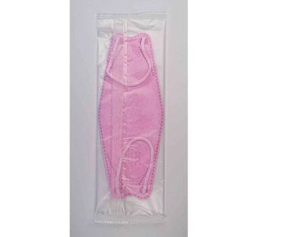TBOC FFP2 Masken – 10er Pack, Rosa, 5-lagig, Mit Nasenklemme, Atmungsaktiv, Einweg – EN149:2001+A1:2009 – Für Alltag, Büro, Outdoor, Pollensaison