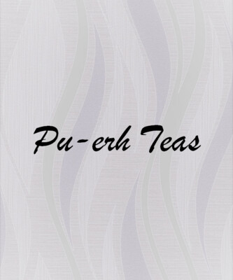 Pu-erh Teas