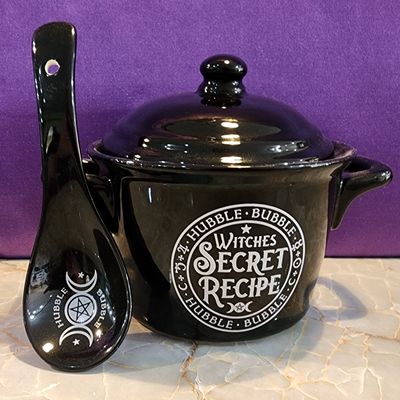 Witches Bowl & Spoon Set
