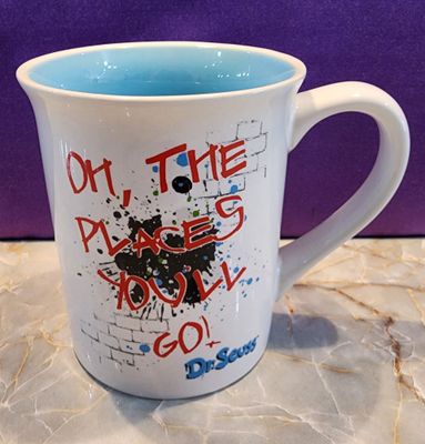 Dr. Seuss "Oh the Places" Mug