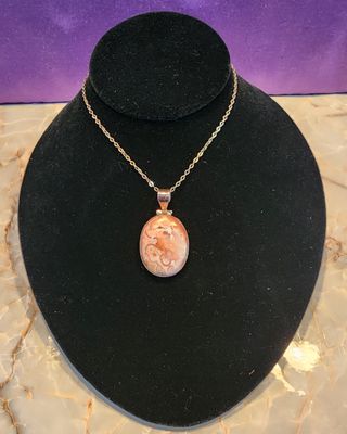 Crazy Lace Agate Pendent