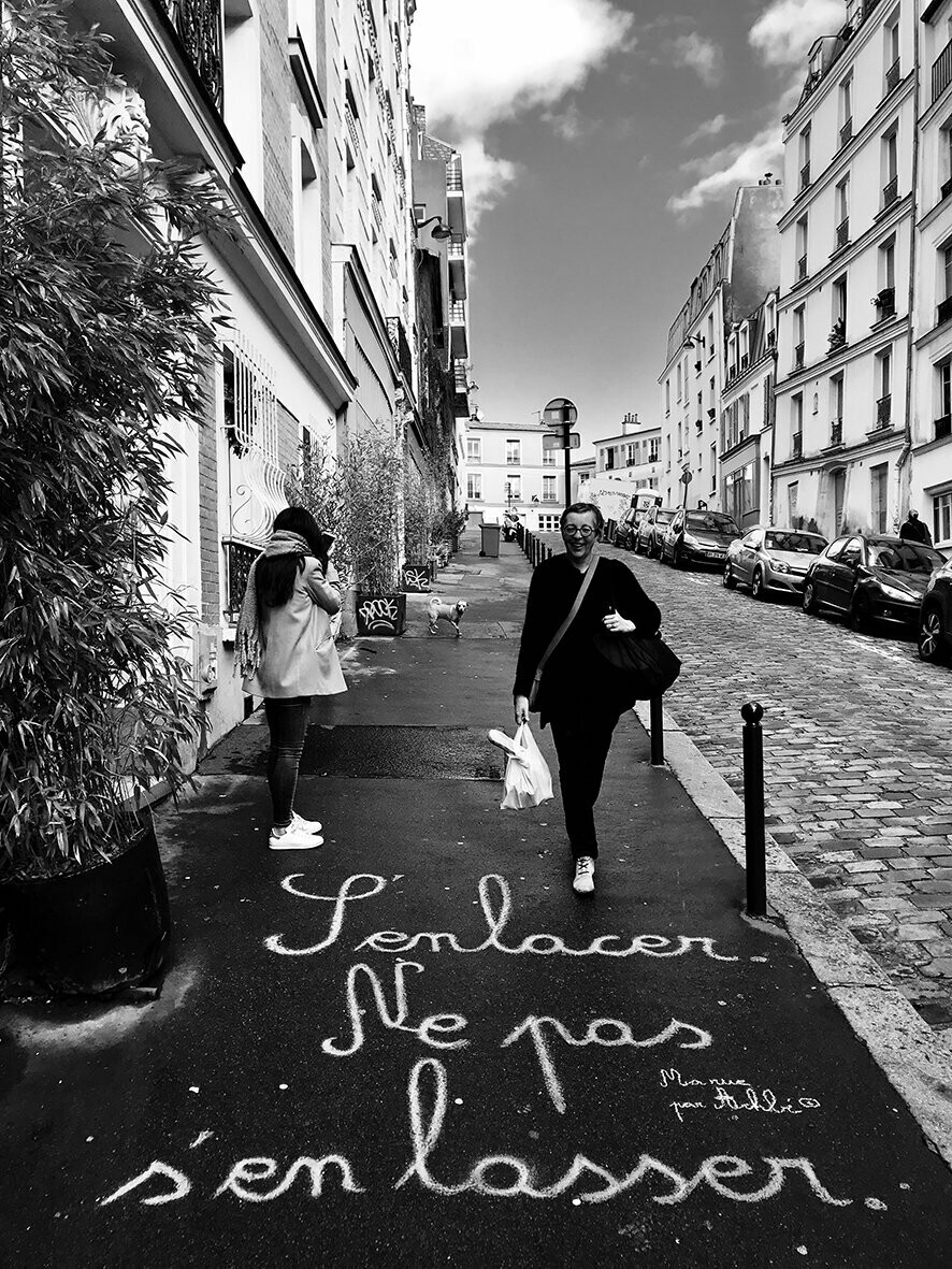 S'enlacer. Ne pas s'en lasser - 90 X 120 cm limité à 1 exemplaire