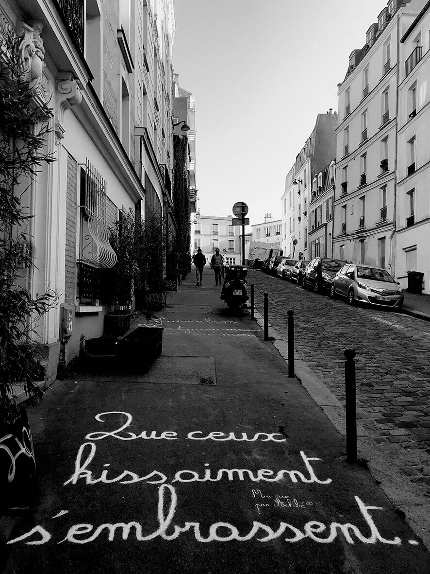 Qui ceux kiss aiment s’embrassent - 28,5 X 38 cm limité à 2 exemplaires