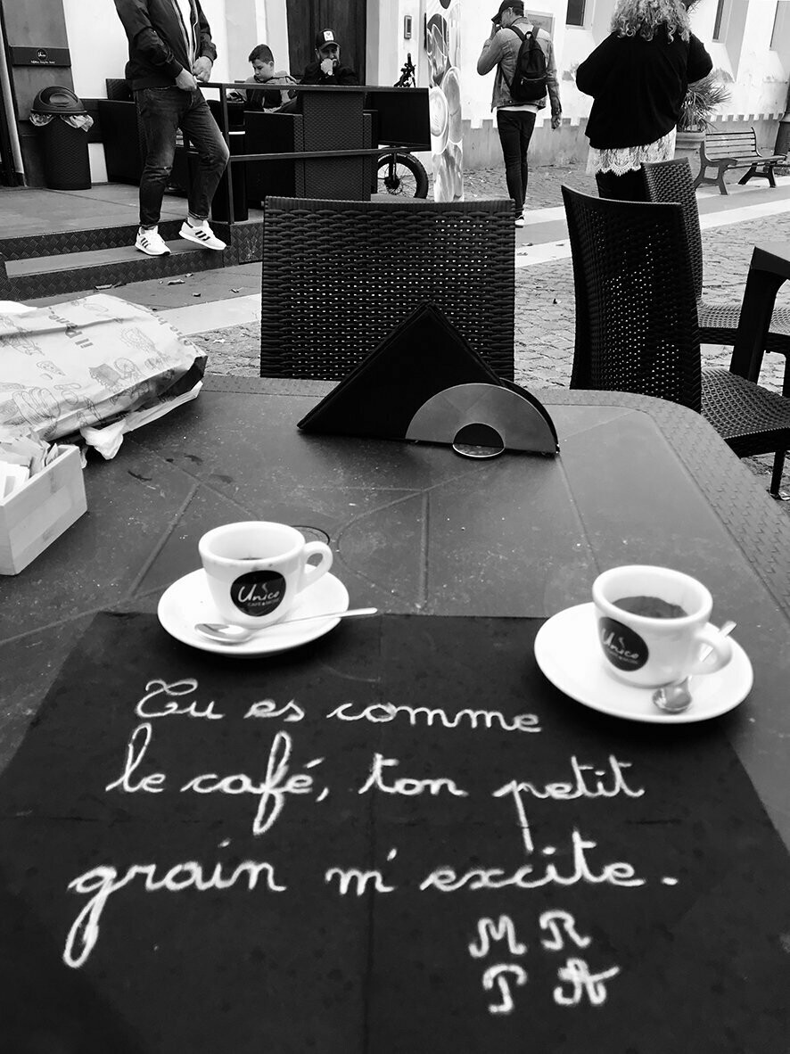 Tu es comme le café, ton petit grain m'excite - 28,5 X 38 cm limité à 2 exemplaires