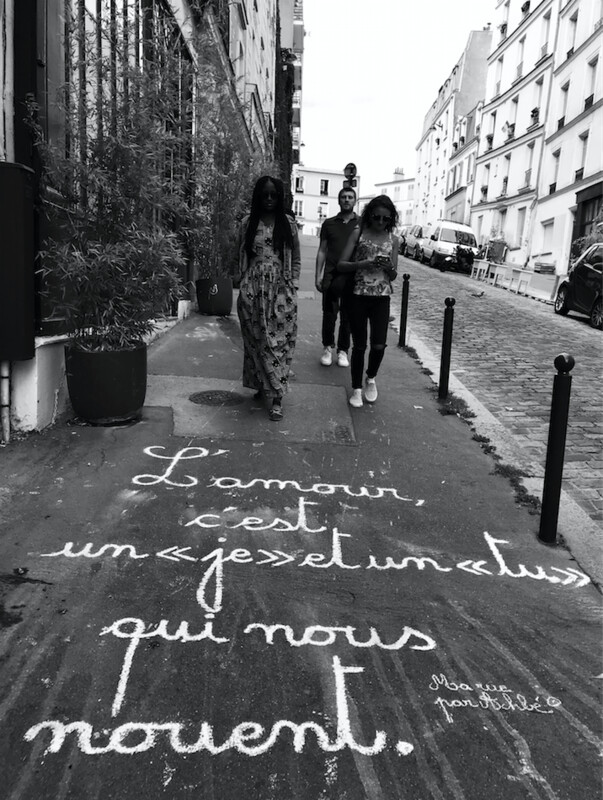 L'amour, c'est un "je" et un "tu" qui nous nouent - 28,5 X 38 cm limité à 2 exemplaires
