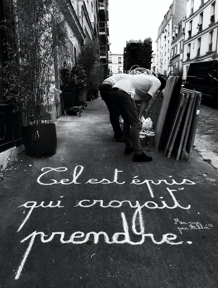 Tel est épris qui croyait prendre - 90 X 120 cm limité à 1 exemplaire