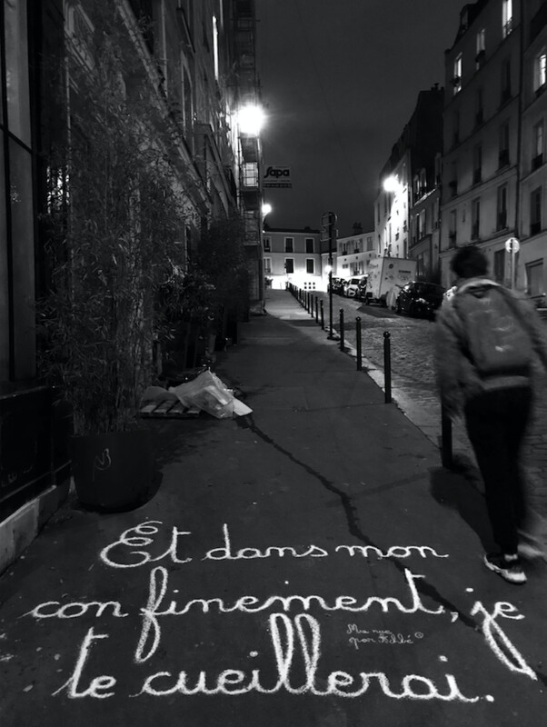 Et dans mon con finement, un jour, je te cueillerai - 28,5 X 38 cm limité à 2 exemplaires