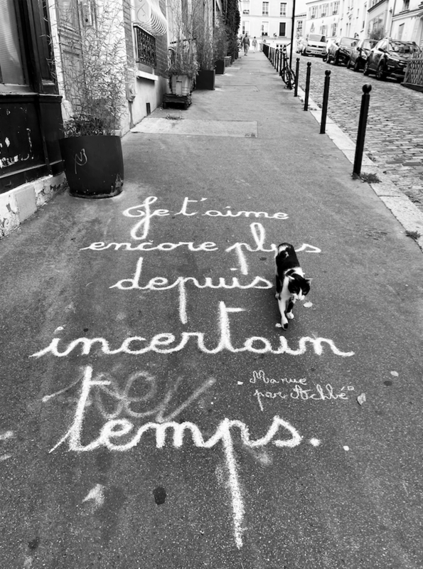 Je t'aime encore plus depuis incertain temps - 28,5 X 38 cm limité à 2 exemplaires