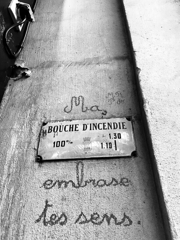 Ma bouche d’incendie embrase tes sens - 28,5 X 38 cm limité à 2 exemplaires