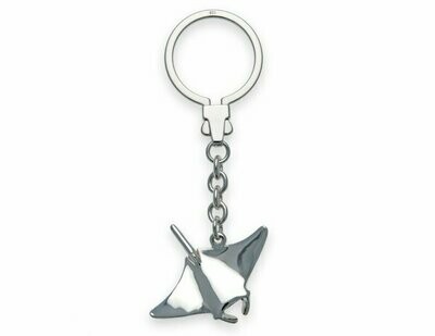 Schlüsselanhänger Manta Silber Schlüsselanhänger Manta Silber