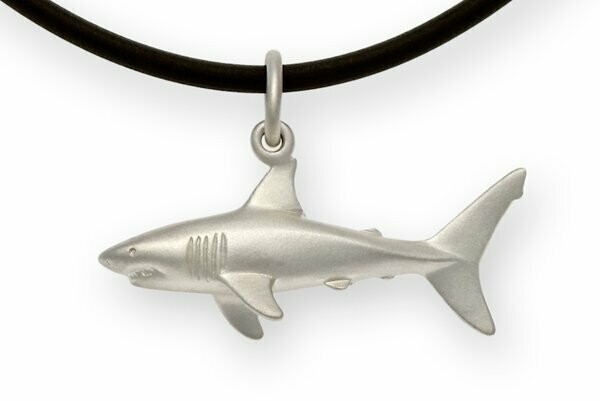 Great White Shark Pendant