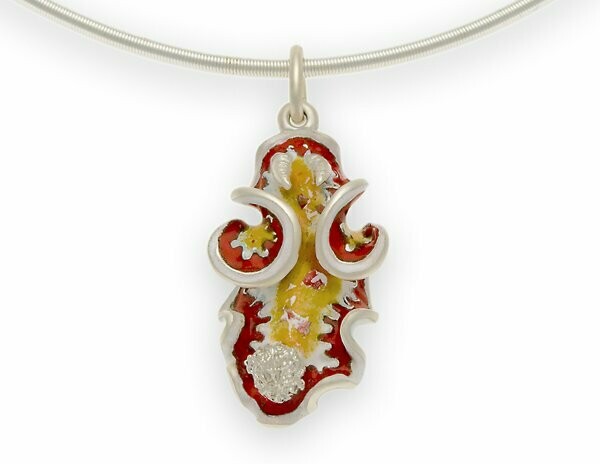 ​Spanish Dancer Enamelled