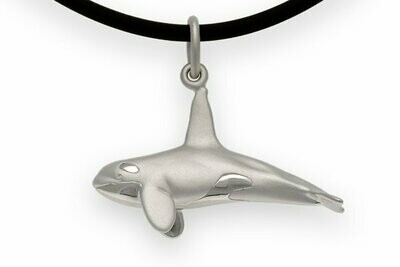 Orca swimming Pendant