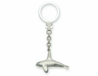 Schlüsselanhänger Orca Silber Schlüsselanhänger Orca Silber