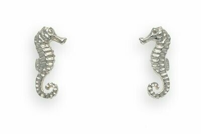 Pendientes de botón de caballito de mar