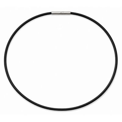 Silikonband (3 mm) Edelstahlseil Silikonband (3 mm) Edelstahlseil