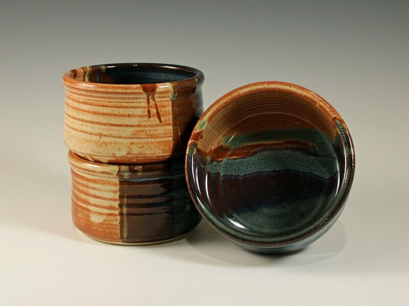 Bowl - Mini Wine Coaster/Dip Bowl - Stellar Rust