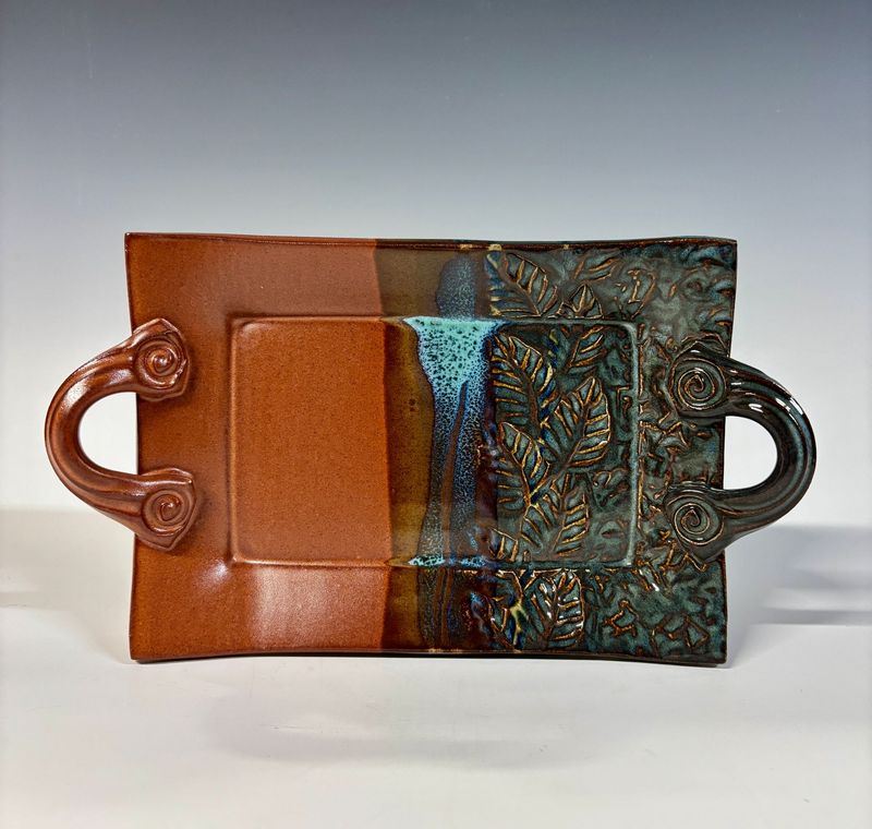 Serving Tray, Xsmall, Leaves Serving Tray, Xsmall, Leaves