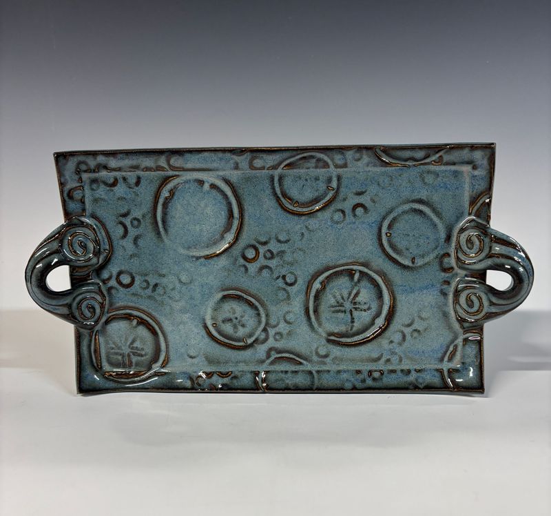 Serving Tray, Small - Sand Dollars Serving Tray, Small - Sand Dollars