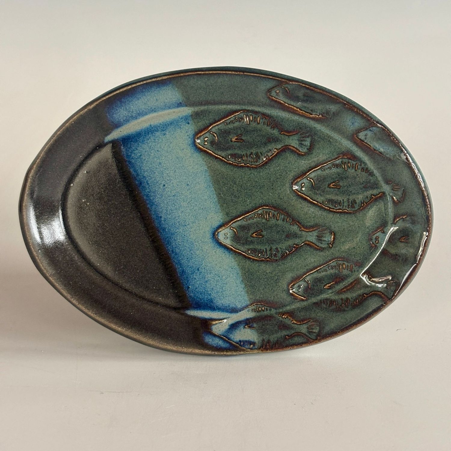 Serving Plate - Mini Oval, Flounders