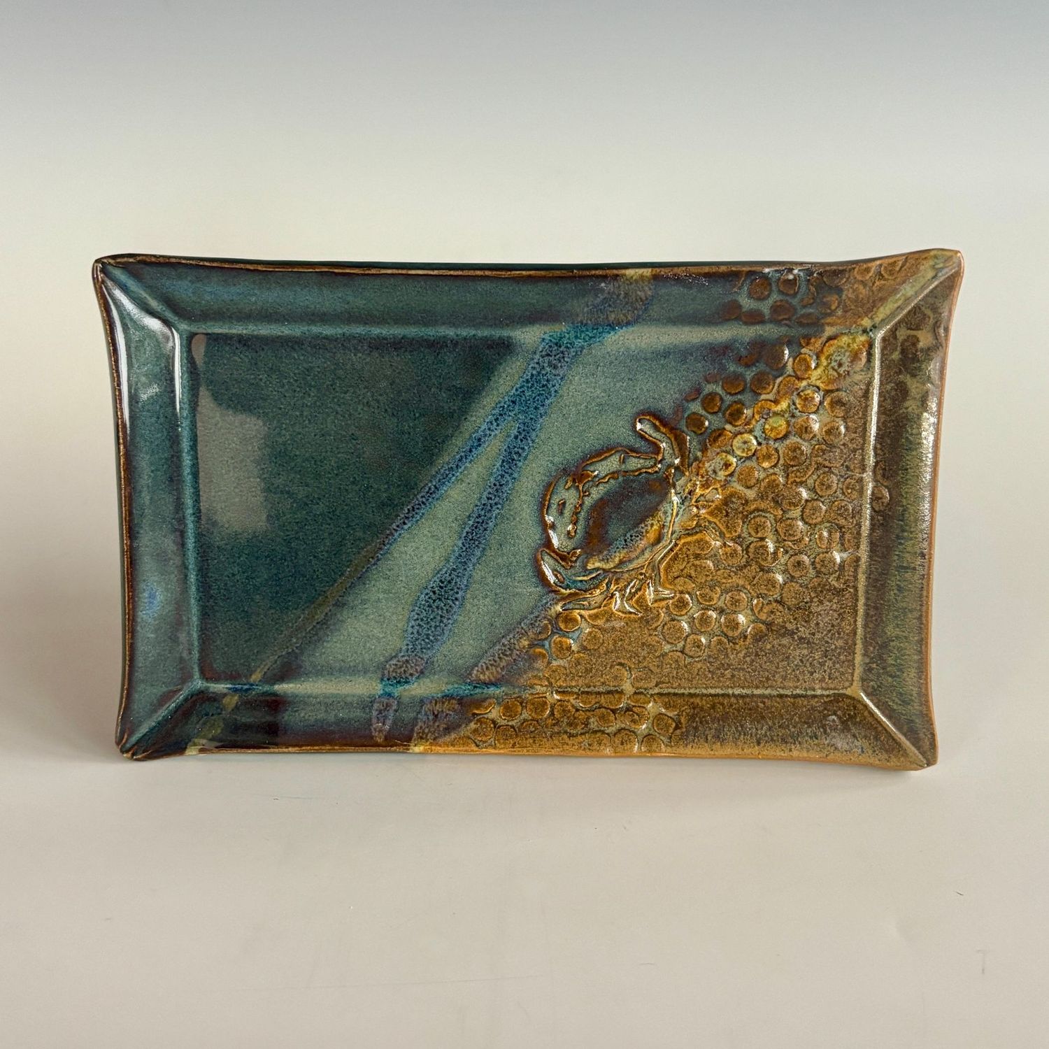 Serving Plate - Mini, Crab Serving Plate - Mini, Crab