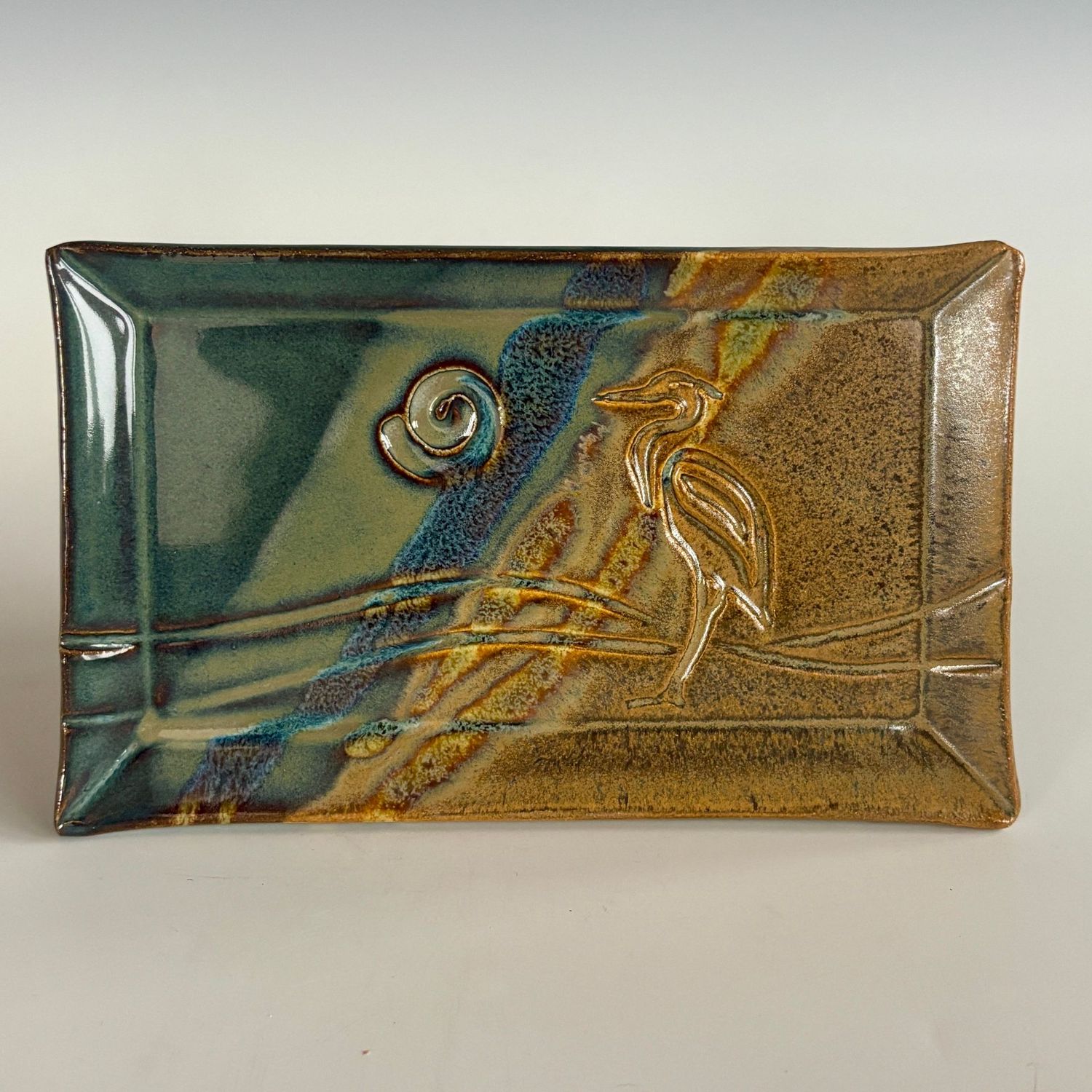 Serving Plate - Mini, Great Heron