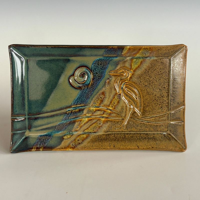 Serving Plate - Mini, Great Heron