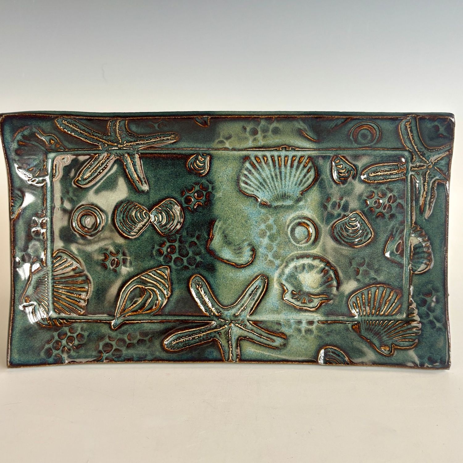 Serving Plate - Medium, Tide Pool