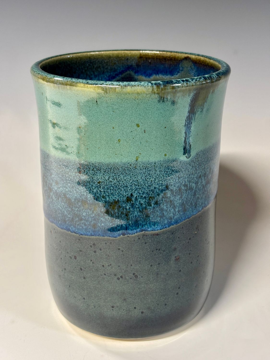 Crock - Medium, Blue/Green