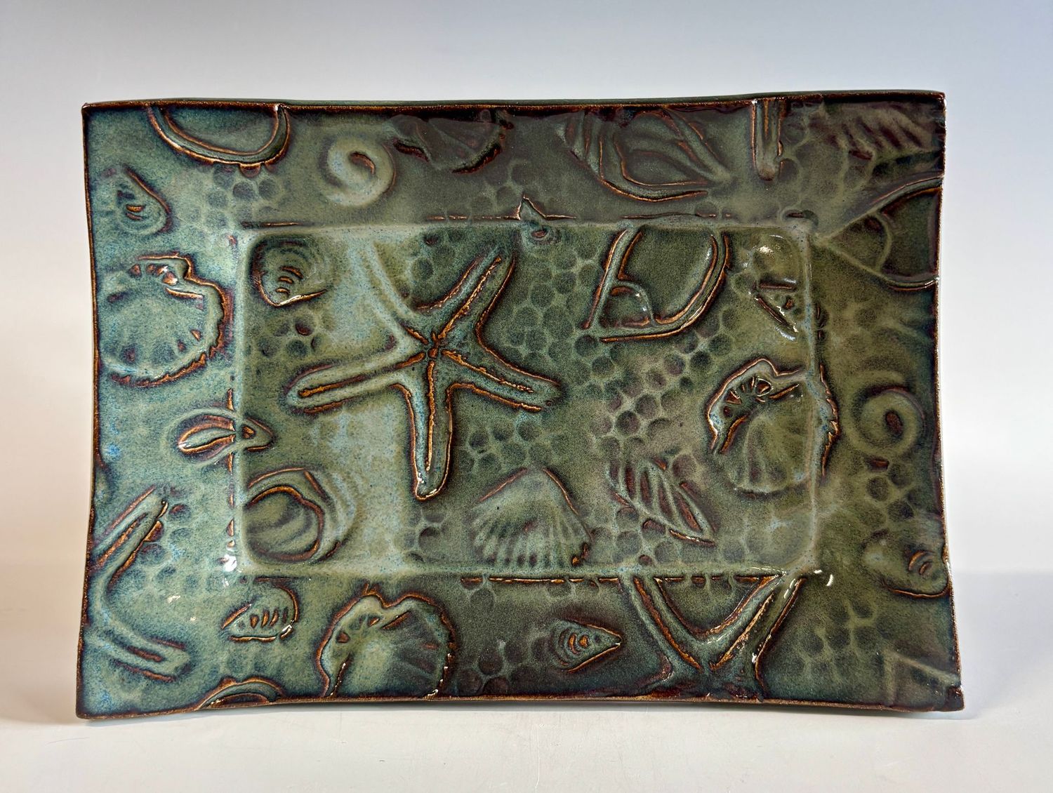 Serving Plate, xsmall Tide Pool Serving Plate, xsmall Tide Pool