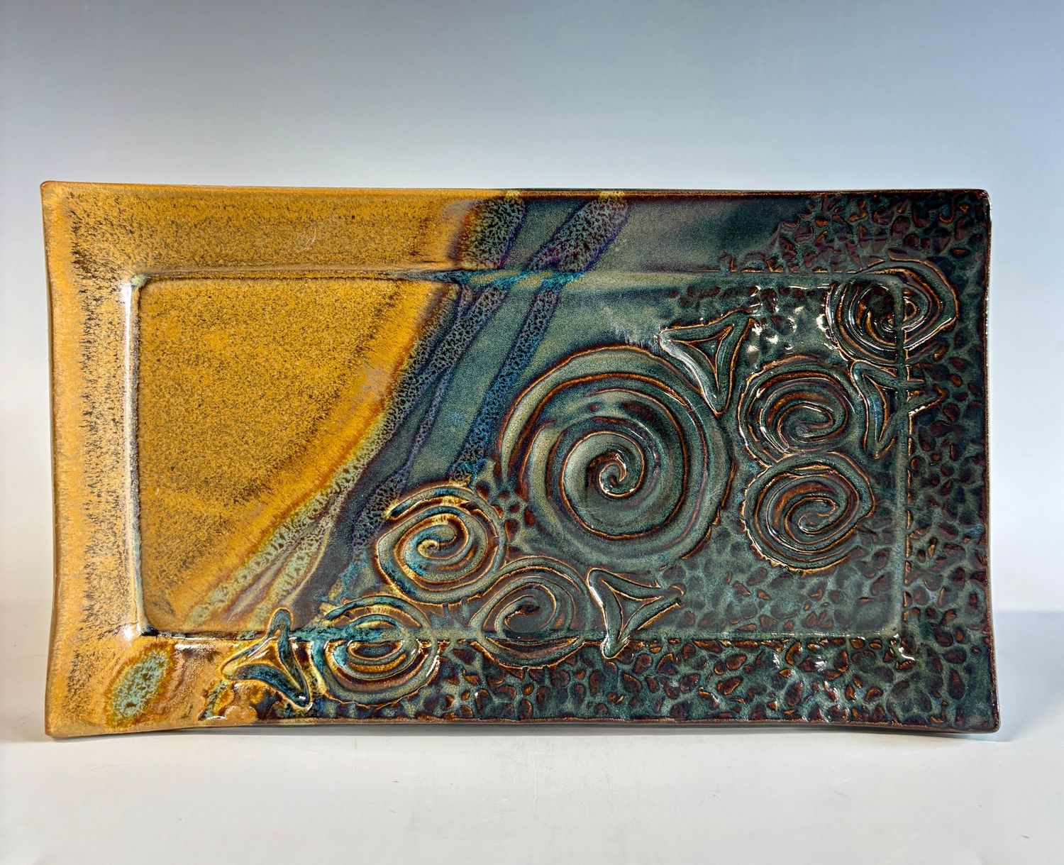 Serving Plate, small Rip Tide Serving Plate, small Rip Tide