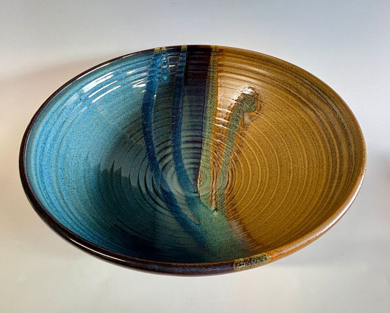 Serving Bowl, Large flared Serving Bowl, Large flared