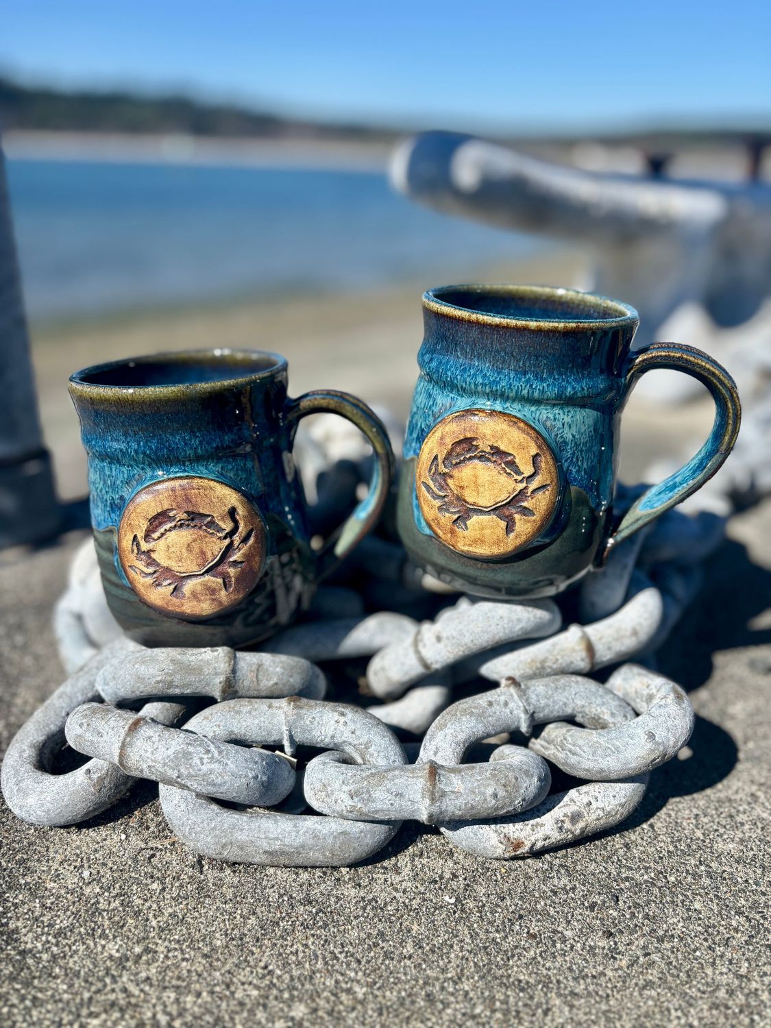 Mug - Crab, Blue Mug - Crab, Blue