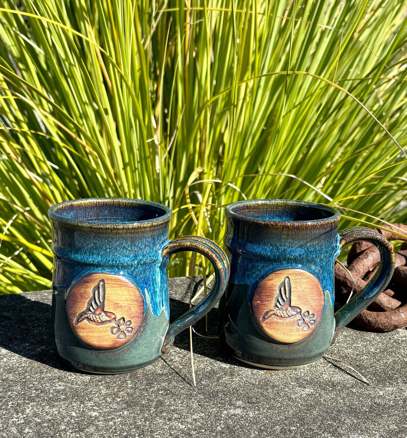 Mug - Hummingbird Blue Mug - Hummingbird Blue