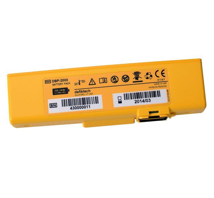 Defibtech Lifeline VIEW/ECG/PRO AED Batterie Defibtech Lifeline VIEW/ECG/PRO AED Batterie