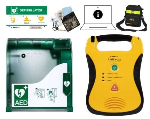 Kombipaket Außenbereich: Lifeline SG AED + Aivia Außenschrank Kombipaket Außenbereich: Lifeline SG AED + Aivia Außenschrank