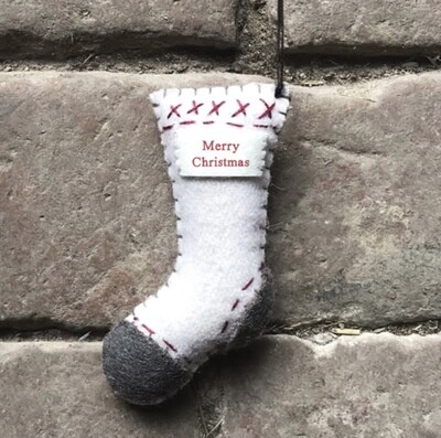East of India Felt Hanging Stocking East of India Felt Hanging Stocking
