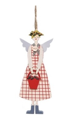 Gisela Graham Hanging Christmas Angel Gisela Graham Hanging Christmas Angel