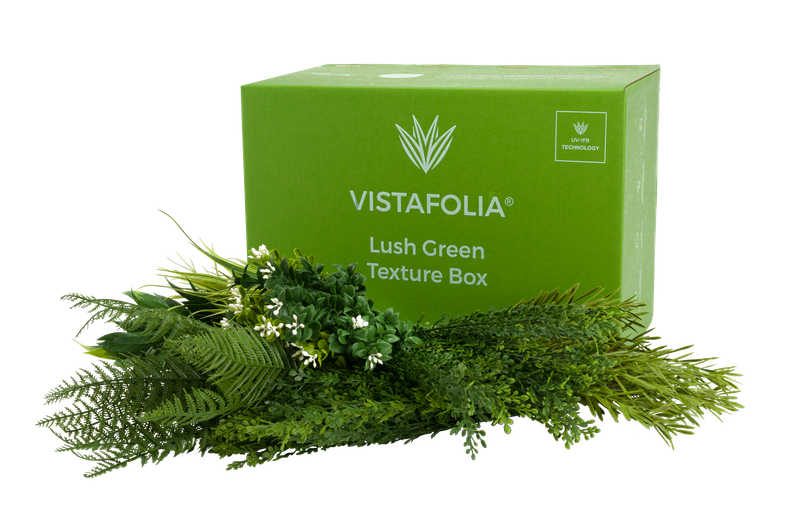 Lush green texture box Lush green texture box