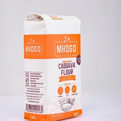 6 pack Fortified Mhogo Foods Cassava Flour